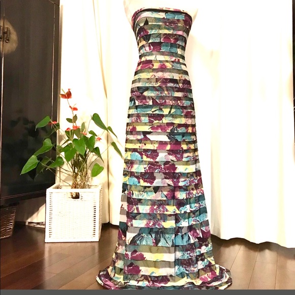 NWT BCBGMaxAzria Runway Gown - Picture 1 of 13